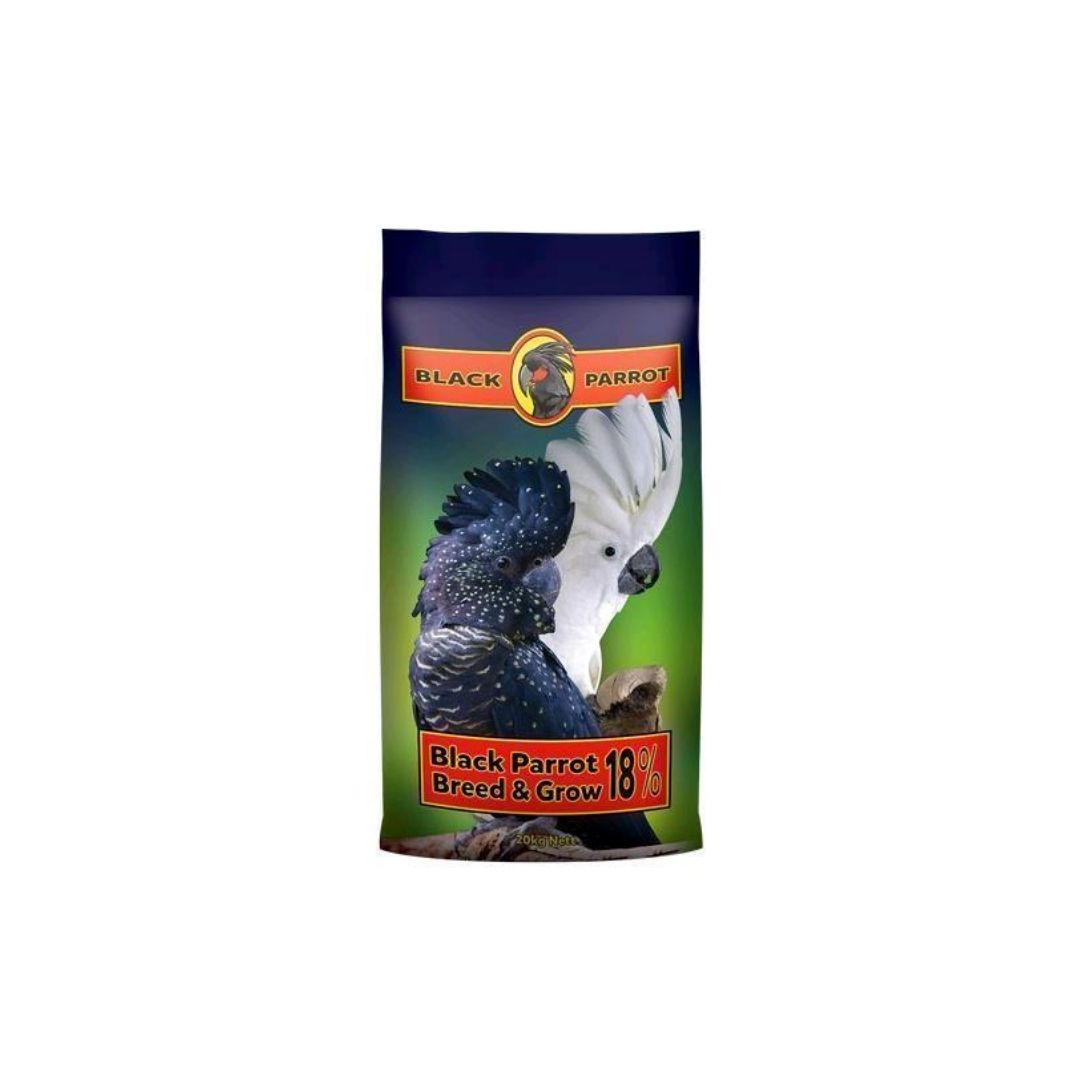 Laucke Black Parrot Breed-Grow 18%