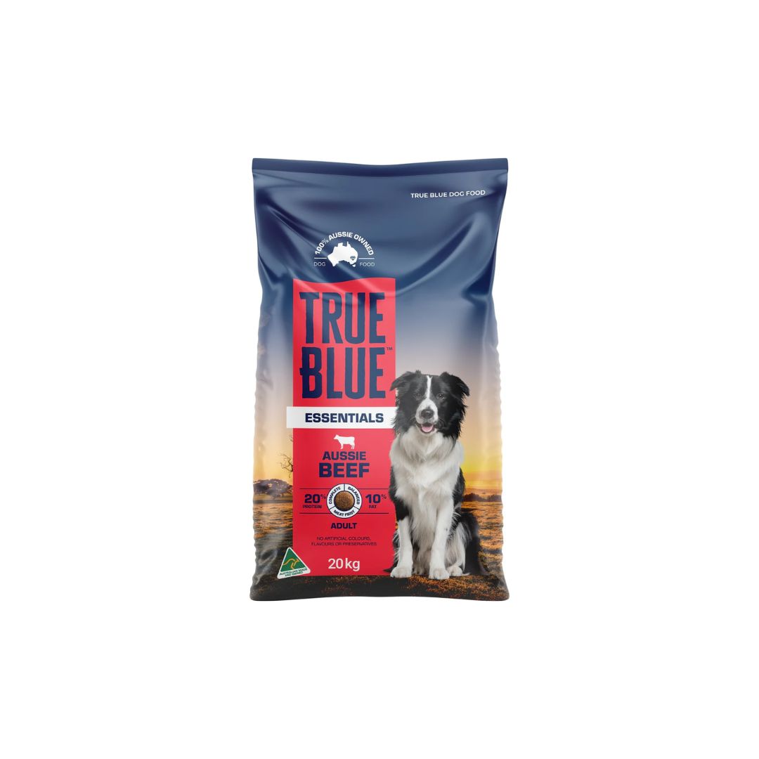 True Blue Essentials Dog Food Aussie Beef